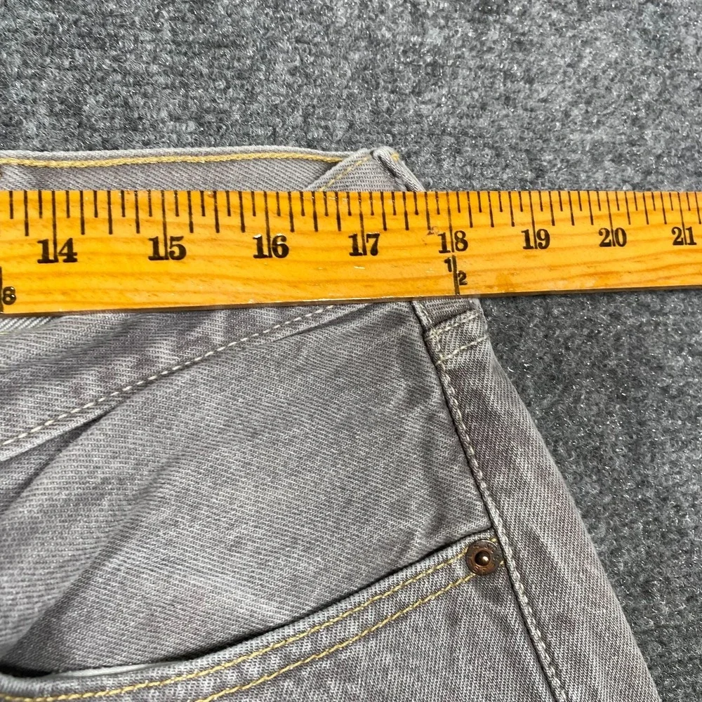 Levi's 501 XX Jeans Men's Size‎ 36x26 Gray Denim Stone Wash Button Fly